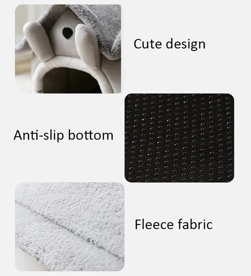 Warm Foldable Cat House Bed/Small Dogs House