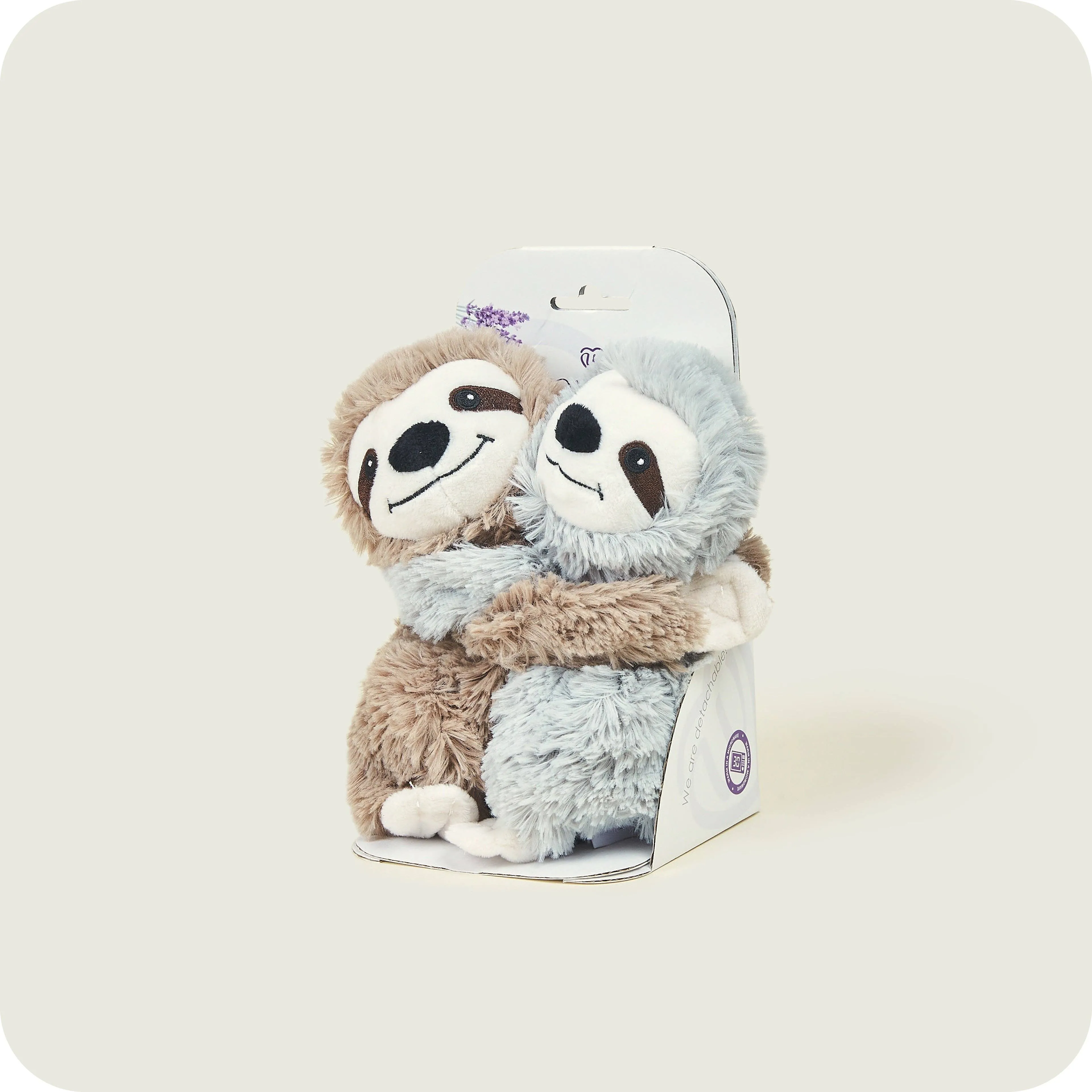Warmies Warm Hugs Sloths - Microwavable Plush Soft Toy