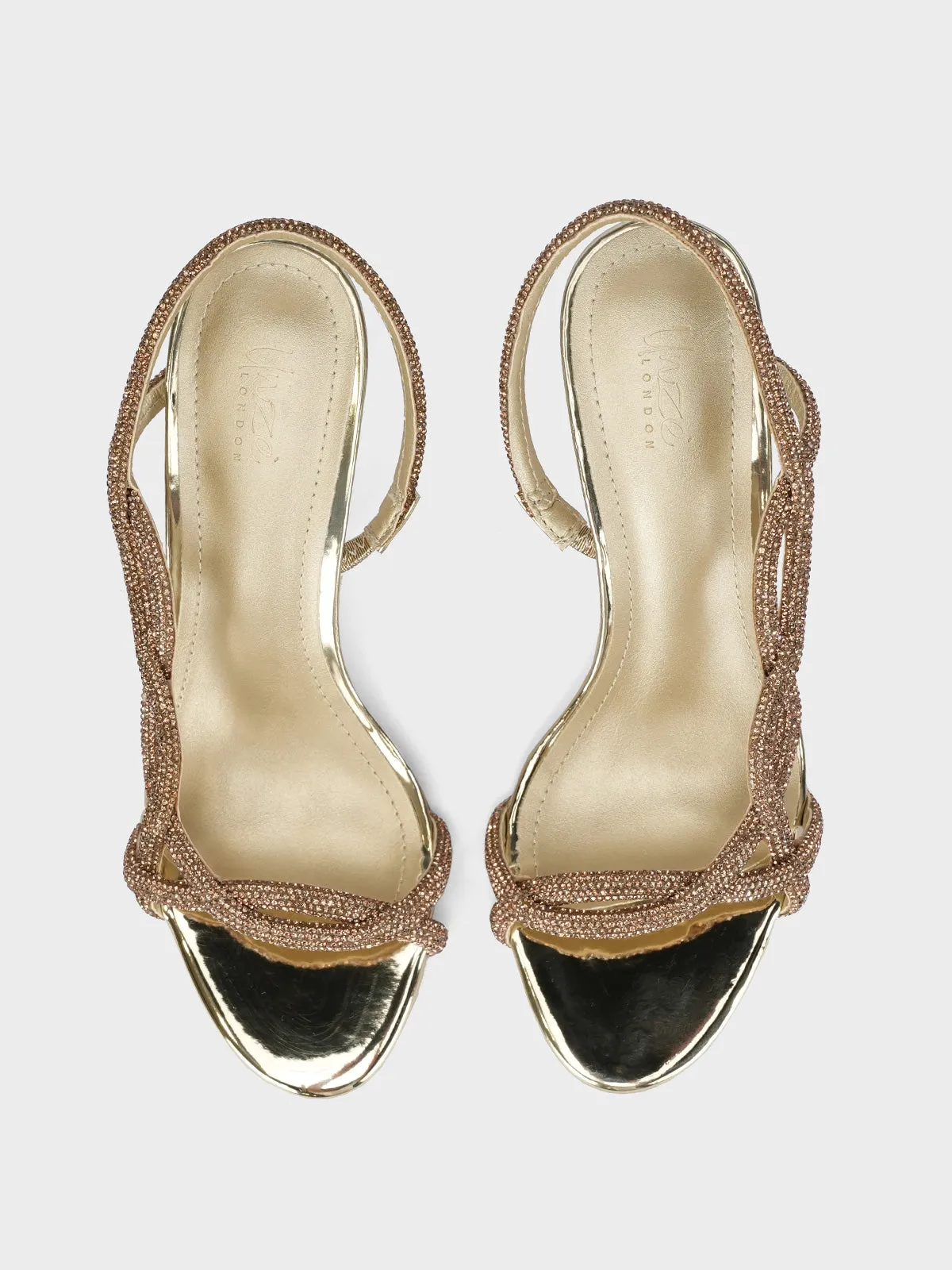 Women's "ADAGIO" Decorated Evening Sandals