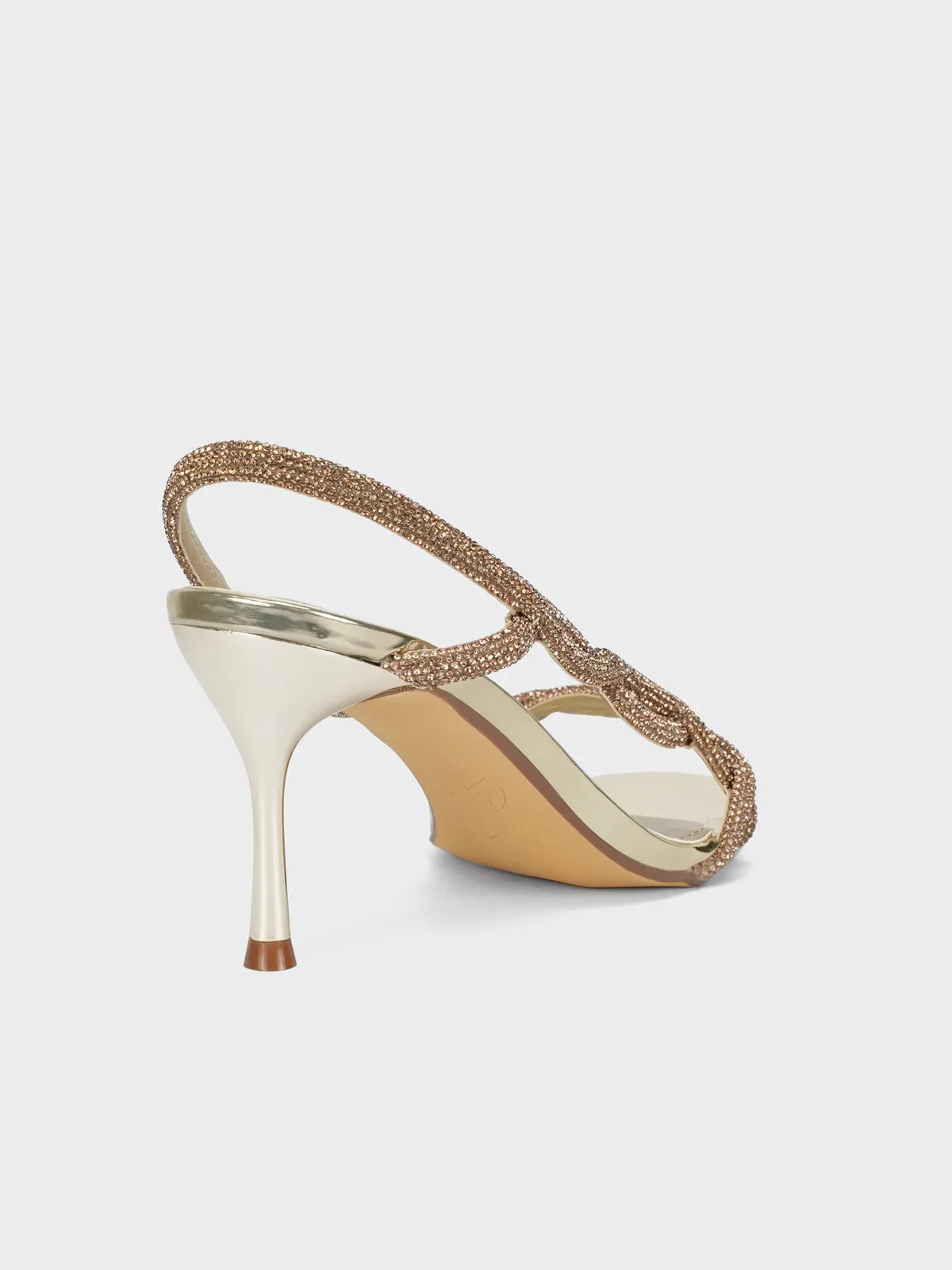 Women's "ADAGIO" Decorated Evening Sandals