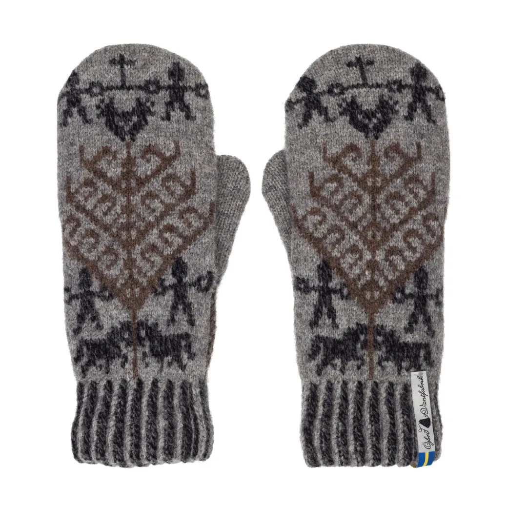 Yggdrasil Mittens with Suede Palms